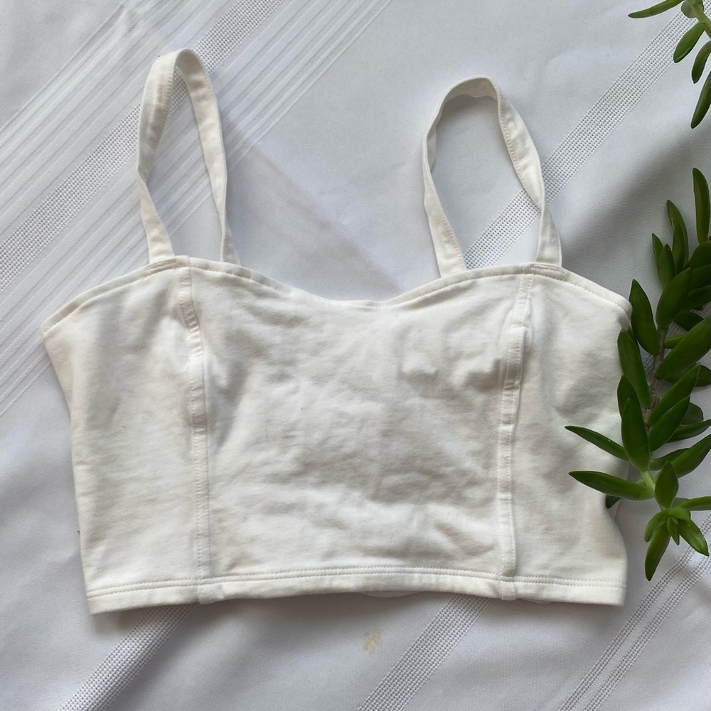 Garage Caged-Back Crop Top